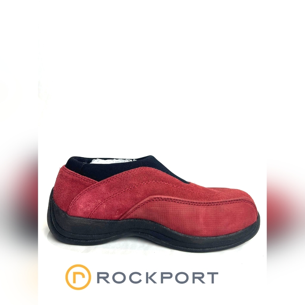 ROCKPORT Steel Toe Slip-On CSA Approved Work Shoe US6.5
